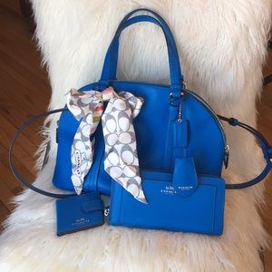 Coach Bag, Wallet, Scarf, Mirror - mint condition